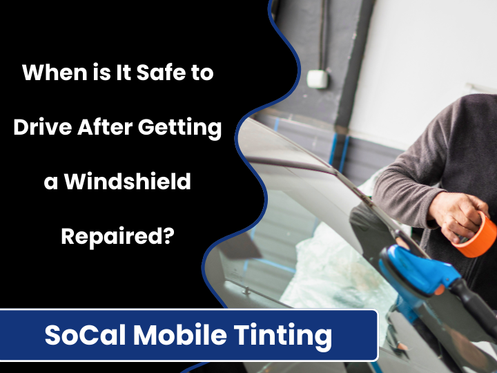 Safe driving time after windshield repair